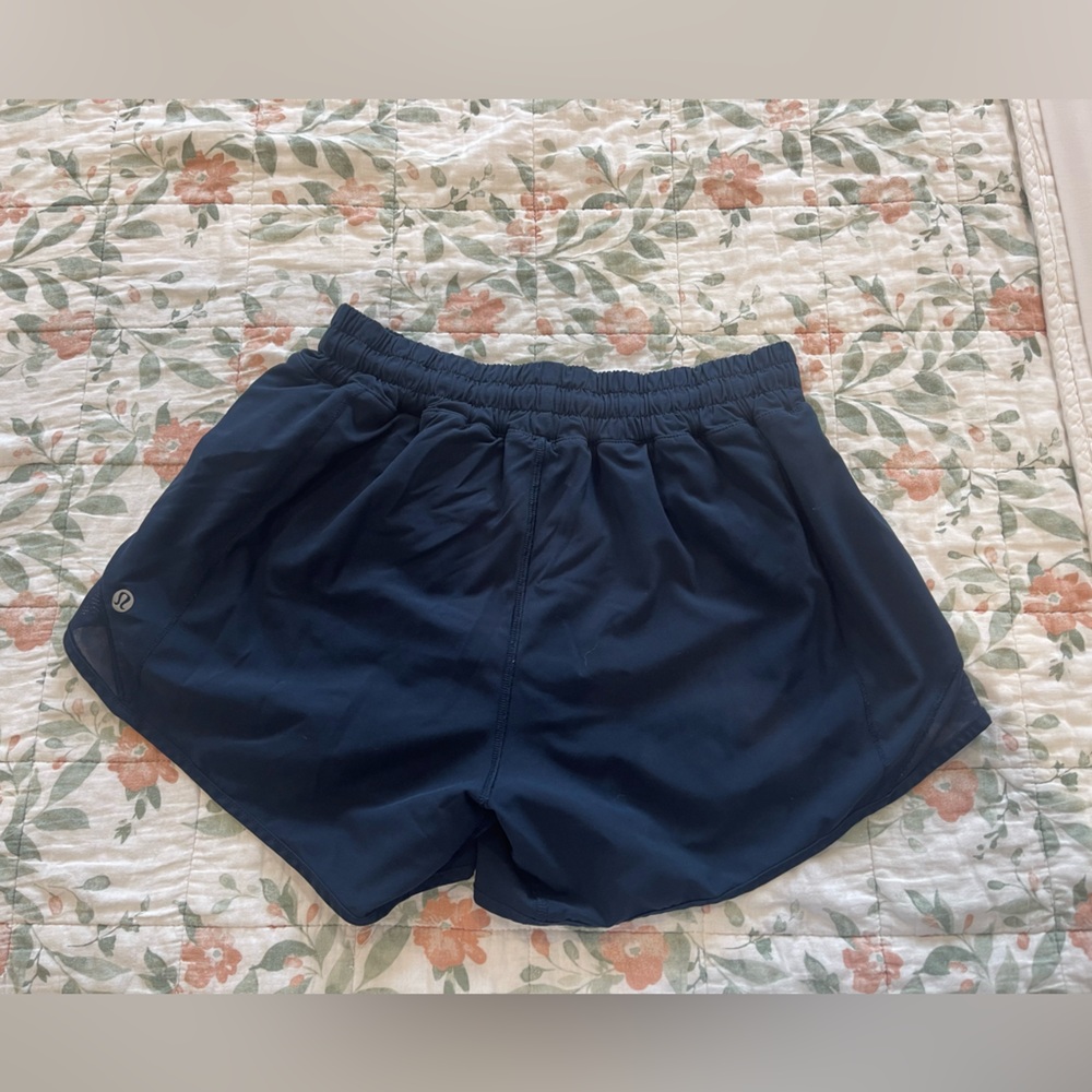 Lululemon Athletica Dark Blue Athletic Shorts
